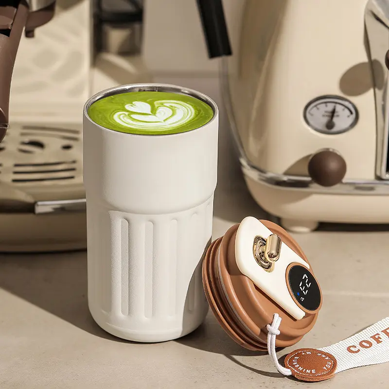 316 Stainless Steel Temp - Display Thermos Leak - Proof & Sealed, No More Mess for Commute & Outdoor