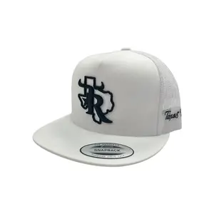 Texas Ranch Hat - Domino White/White