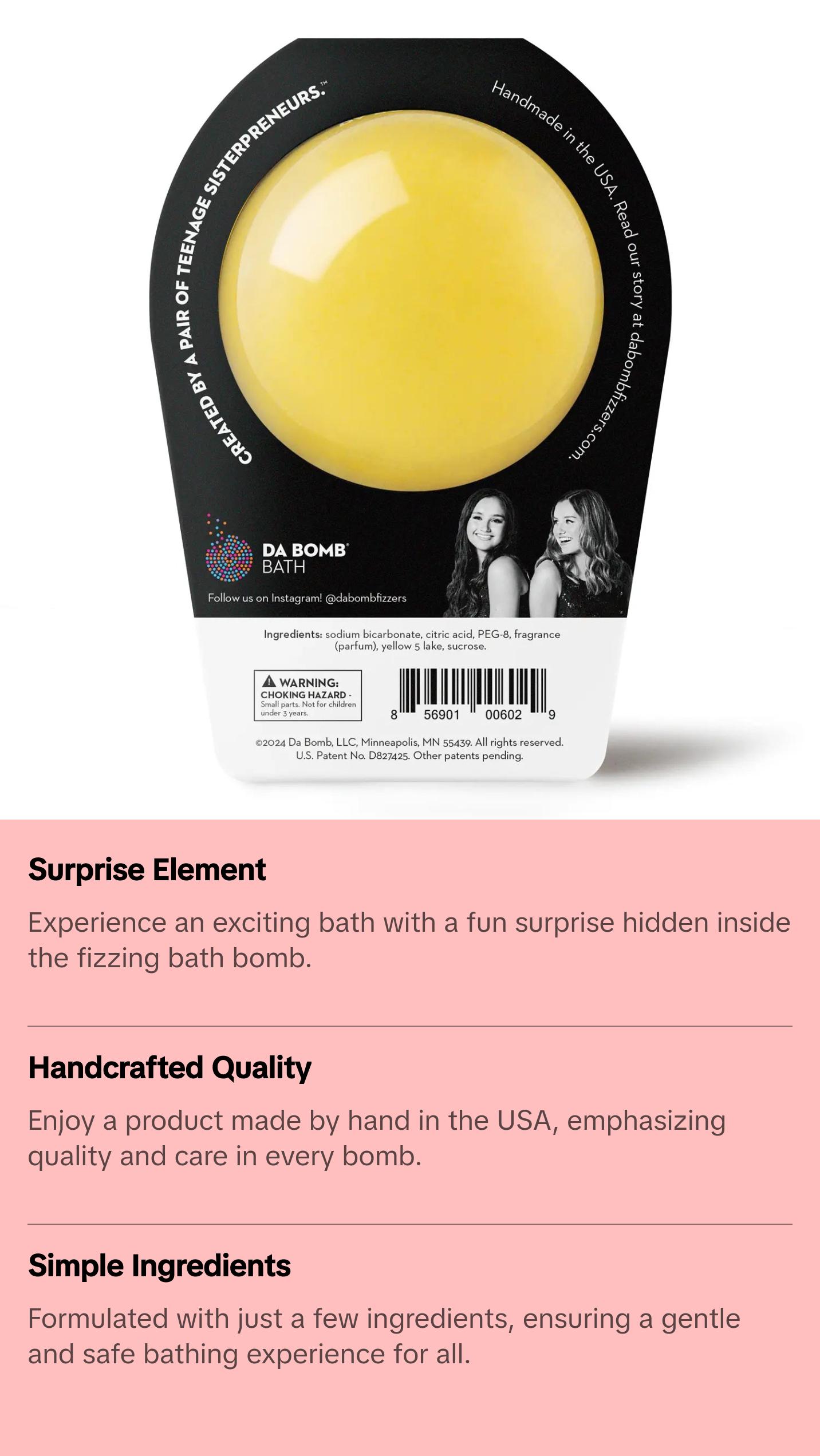 Party Bomb™ | Bath Bomb with Surprise Inside