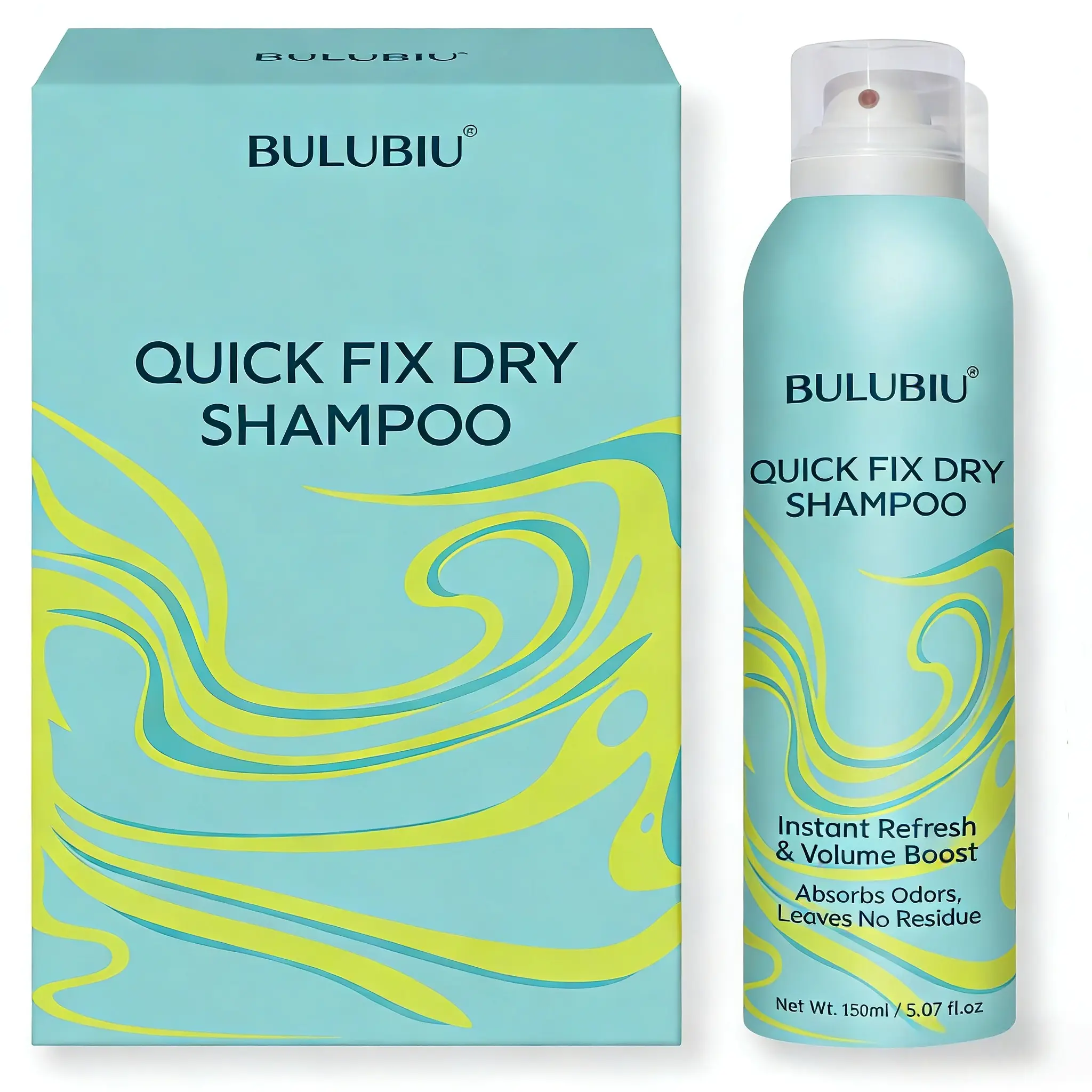 Haircare Dry Shampoo Spray - No-Rinse Formula for Men and Women, Absorbs Oil, Adds Volume and Body, Refreshes Hair