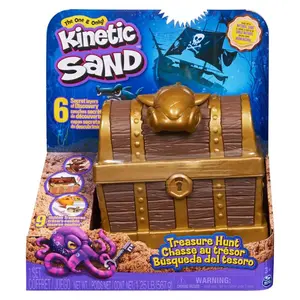 212 MAIN Kinetic Sand Treasure Hunt Set, Natural Kinetic Sand for Creative Play