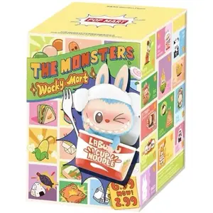 POP MART Labubu Wacky Mart The Monsters Blind Box Collectibles Blindbags Surprise Set Random Surprise Set Sealed Hobby Box