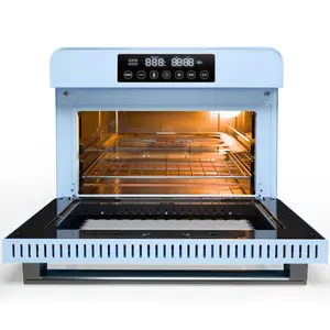 PYD Life V20 Sublimation Oven Machine with Auto 3D Vacuum System, 20 L 120 V 1300 W Light Blue Multi-Function Convection Oven for Sublimation Mugs Tumblers Blanks Printing