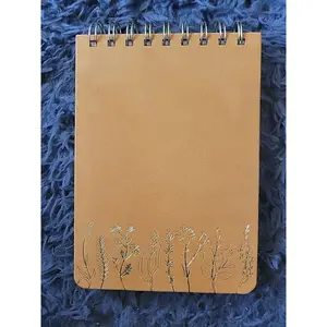 13070 Threshold Gold Velvet Floral Trimmed Ruled Journals Great Gift Idea New