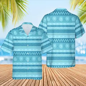 Moana Pattern Hawaiian Shirt, Family Summer Trip Hawaii Shirts, Birthday Gift