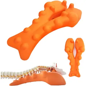 Cervical Traction Device Pillow Neck Stretcher Equipment for TMJ Neck Pain Relief Neck and Shoulder Relaxer with Back Massage Cervical Spine Alignment Chiropractic Pillow