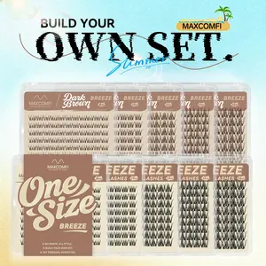 Spider Lashes  Length Lock Breeze Maxcomfi DDcurl Kim Lashes Clusters DIY Your Lash Map Black Lashes or Brown