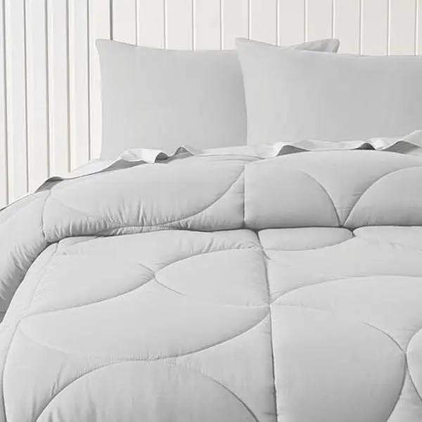 South Street Loft 3-piece Quilted Puff Comforter Set South Street Loft 3-piece Quilted Puff Comforter Set
