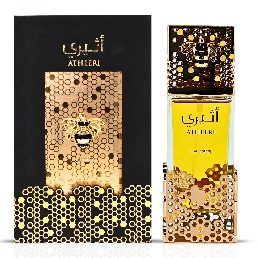 Lattafa Atheeri Eau De Parfum Spray 100ML 3.4 OZ Liquid Perfume by Lattafa