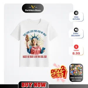 You Look Like The 4th Of July Makes Me Want A Hot Dog Real Bad  Shirt, Funny 4th Of July Gift Shirt Hoodie Sweatshirt.