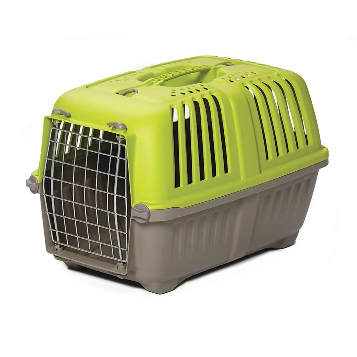 212 MAIN Midwest Spree Animal Carrier - Green, Bright Look, Easy-to-Clean, Ventilated Pet Travel Carrier for Dogs & Cats