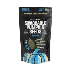 Sea Salt SuperSeedz Sea Salt SuperSeedz are premium European pumpkin seeds, dry roasted and lightly salted for clean, crunchy snacking. With 7g plant protein, magnesium, zinc & iron, they’re non-GMO, gluten-free, keto & top-9 allergen free.