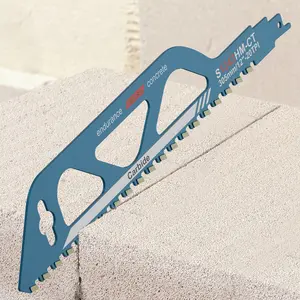 PoDhey Reciprocating Saw Blade 10/12/18/20inch Universal Cutting Recip Sabre Saw Blade Alloy Steel Brick Concrete Cutting Saw Blade Masonry Cutting Blade for Cement Composite Panels Bricks