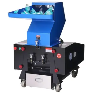 VEVOR Plastic Shredder Crusher, 10HP/7.5KW Plastic Bottle Grinder Granulator, 250-450kg/h Capacity Pulverizer Recycling Machine with Wheels, SDK-11 Blade 10mm Mesh for PVC PTFE (220V 60Hz 3-Phase)VEVOR Super Brand Day