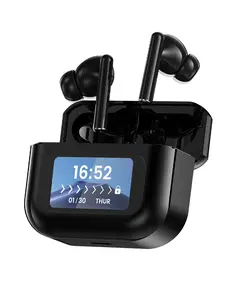 Wintory Wireless Earbuds, Bluetooth TWS In-Ear Headphones with Mic, Call Noise Reduction, Touch Control, Charging Case with Battery Display, Silicone Ear Tips