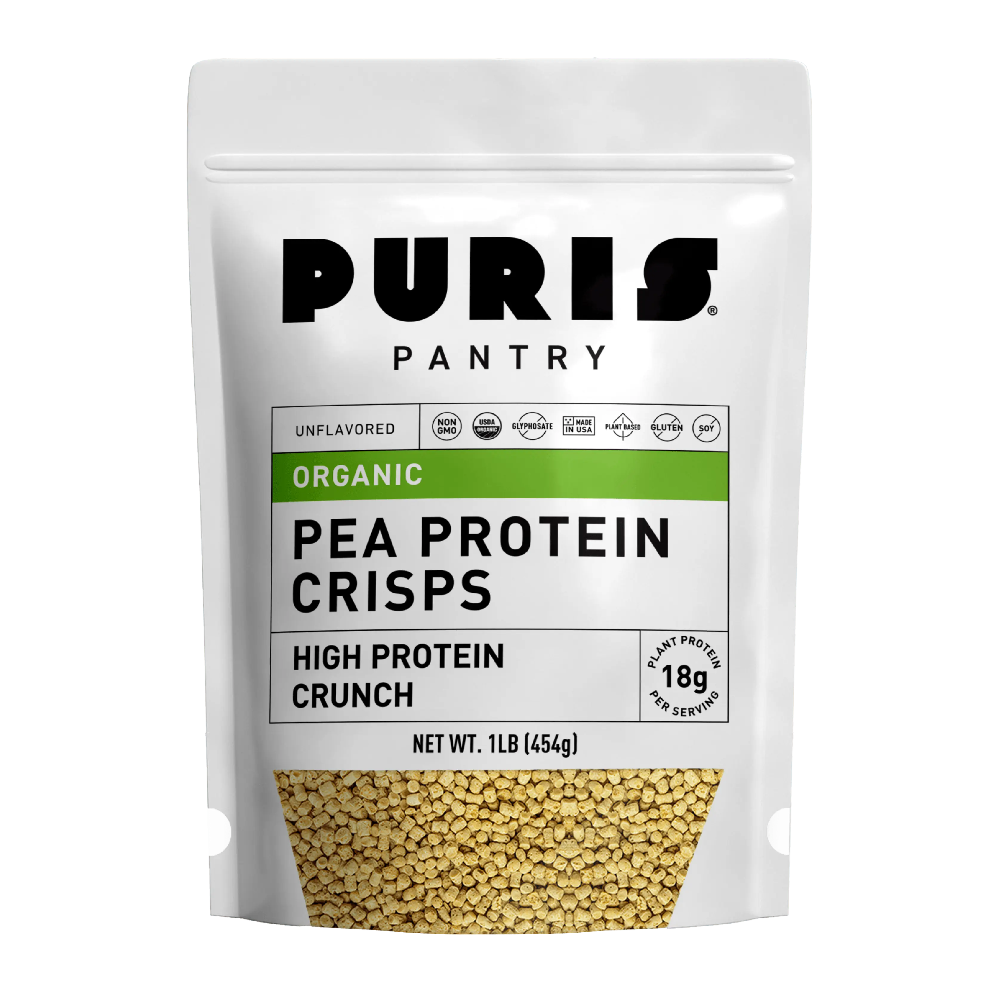 PURIS Organic Pea Protein Crisps PURIS Organic Pea Protein Crisps