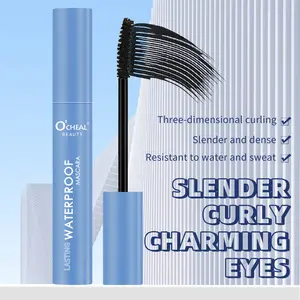 Waterproof Beauty Voluminous Lengthening Mascara Black Volume Lengthening Smudge-proof Eyelashes Eye Makeup