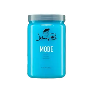 Johnny B Mode Styling Gel Hair Styling 32oz Strong Hold Easy Application Long Lasting Hold for Men and Women Haircare Smooth (BLUE)
