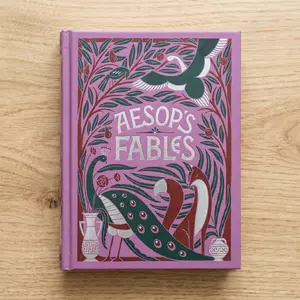 Luxury Leather Bound Aesop's Fables - Deluxe Illustrated Collector Edition Book