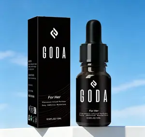 GODA For Her Pheromone Perfume Oil 15ml, Long Lasting Jasmine Rose Floral Scent, Sweet Spicy Vegan Cruelty-Free Portable Women Fragrance