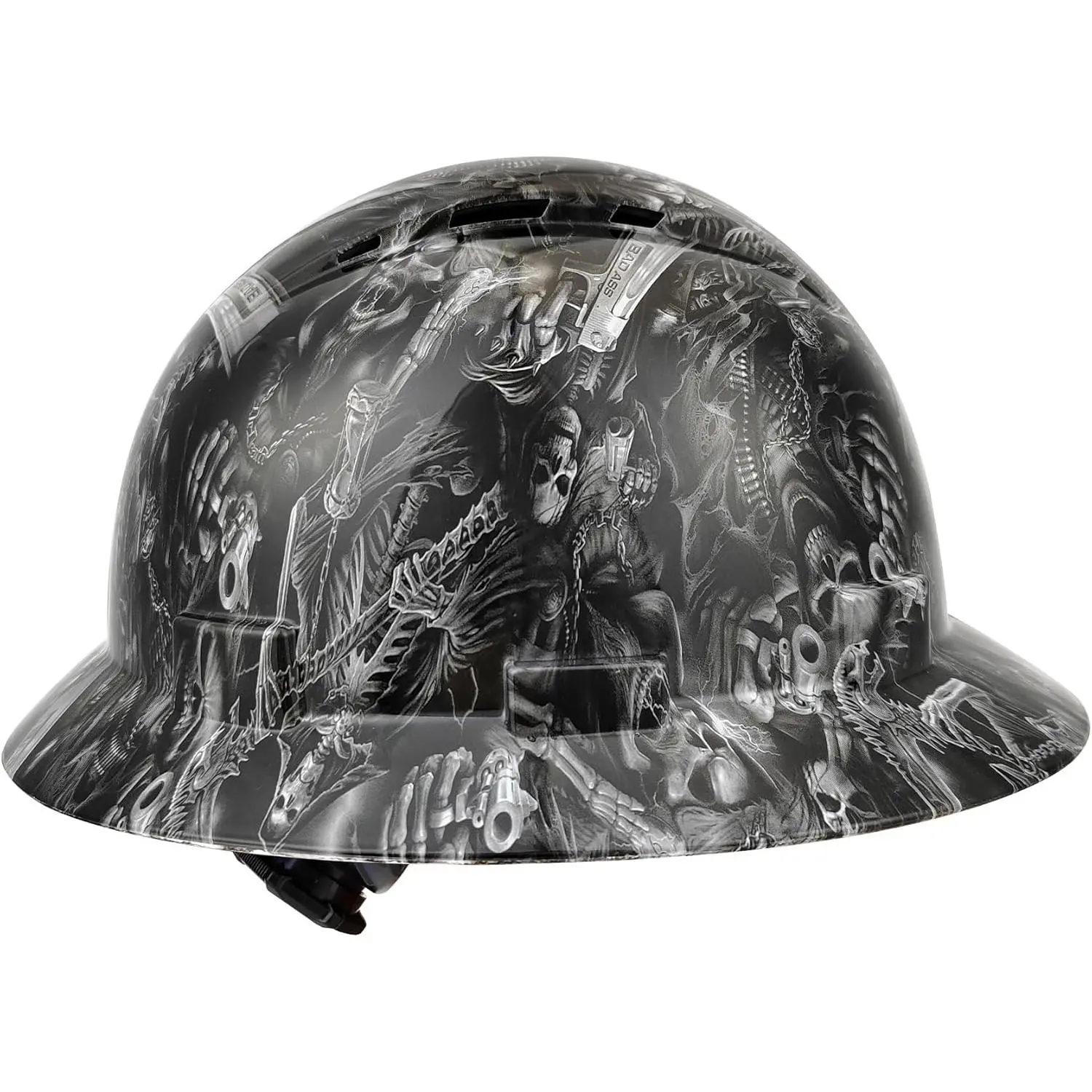 Full Brim Hard Hat, Vented HDPE Shell with 6-Point Ratchet Suspension - Heavy Duty Construction Gear & Head Protection for Men and Women, Hdpe Shell Resists Daily Site Wear, Full Suspension Protective Gear, Heavy Duty Head Protection, Injury Prevention, H