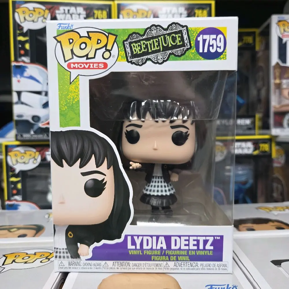 Funko Pop! Bobblehead Lydia Deetz #1759 - Beetlejuice Collectible Figurine, Brand New for Collectors, Bubble Wrap & Careful Packaging Included, Fans
