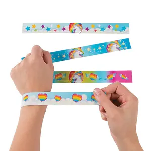 Unicorn Slap Bracelets - 12 Pc.