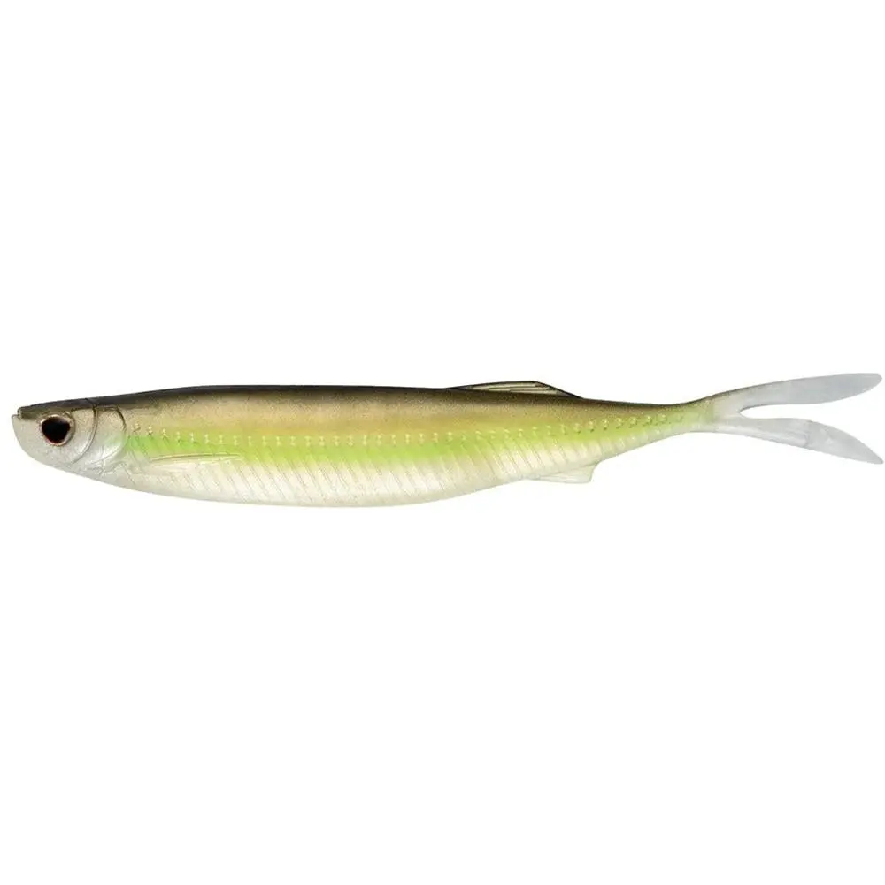 Nomad Design Freshwater Live-Ops Fallout Minnow - 5 Inch, Adjusta Ball System, Weight Adjustable, Buoyant Action, Elastomer, Weedless Fishing Lure, Pack of 4, 5 Inch - 4 Pack, Action Packed Powerhouse