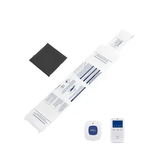 VEVOR Early Alert Bed Alarm System, Wireless Bed and Chair Sensor Pad with Call Button & Pager, Pre-Alert Safety Bed Alarms and Fall Prevention for Elderly, Dementia Patients, and AdultsSummervibes