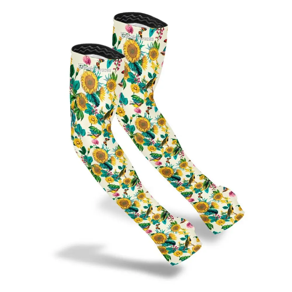 Farmer's Defense Protective Sleeves, Slip-On Fit, UPF 50+, for Garden Flower Care, S/M Size