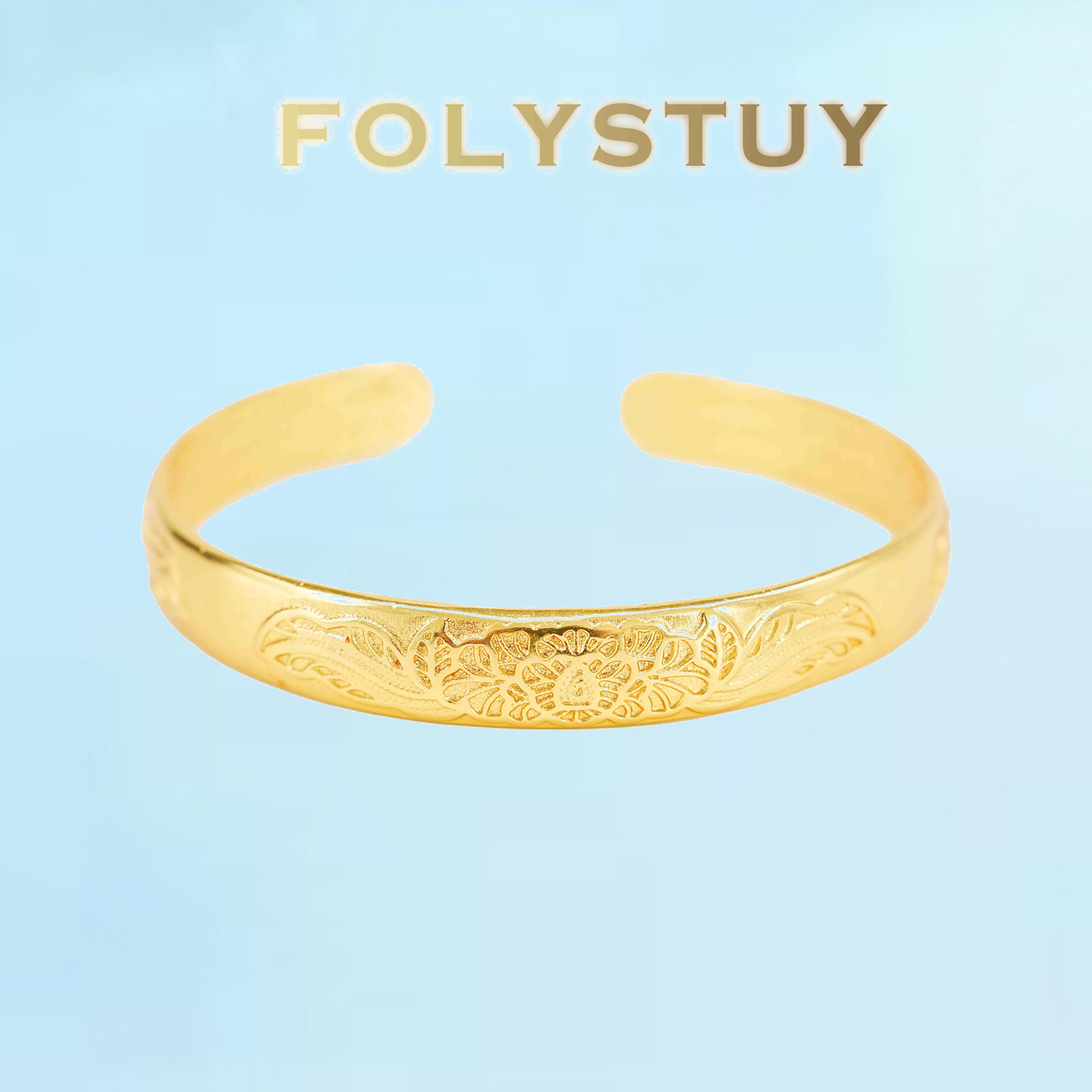 [FOLYSTUY (YNT01/YNT02/YNT03/YNT04/YNT05/YNT06)]Classic style fashion Bangles