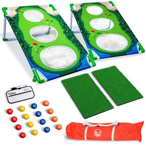 GoSports BattleChip MATCH Backyard Golf Cornhole Game