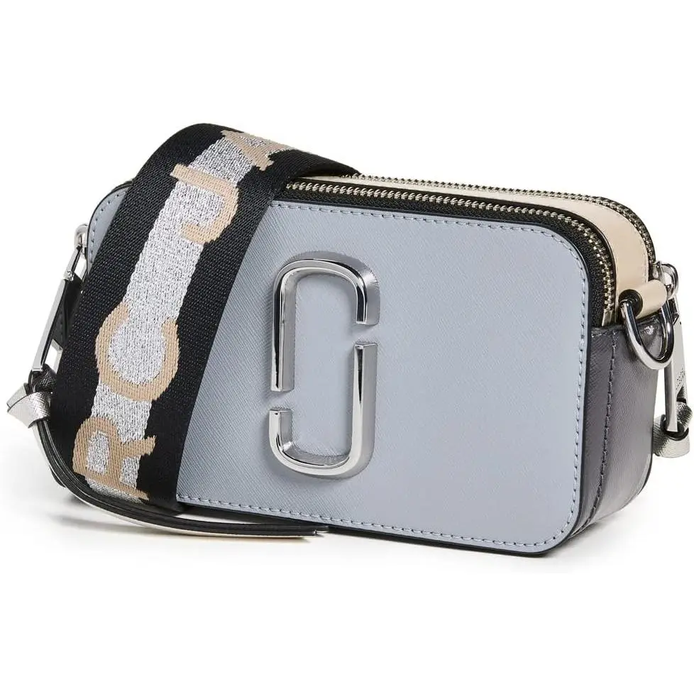 Marc Jacobs The Snapshot Crossbody Bag - Wolf Grey Multi M0014146-046