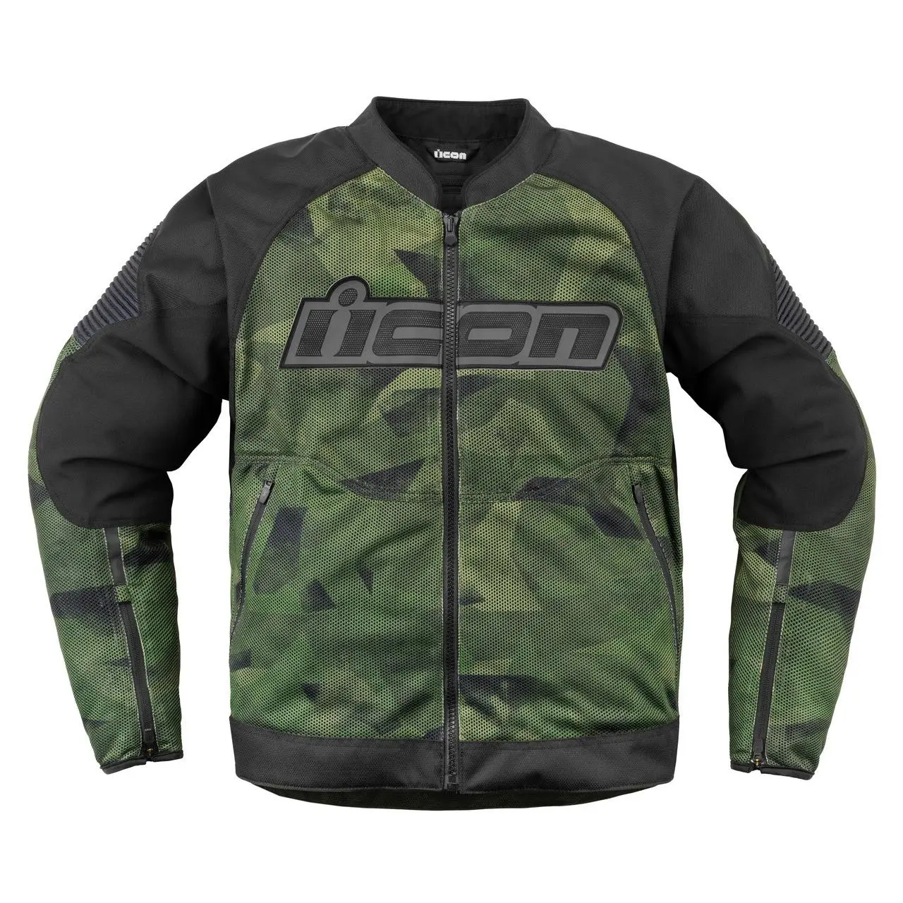 Icon Overlord3 Mesh Camo Zip-Up Jacket