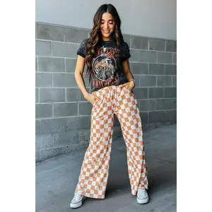 Checkmate Pants - Camel