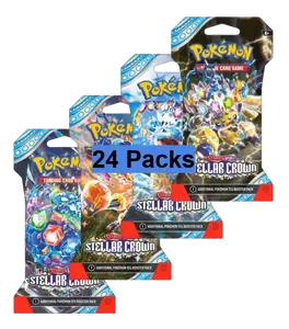 24x Sleeved Packs Stellar Crown (BULK PRICING) - Ship Sealed Only