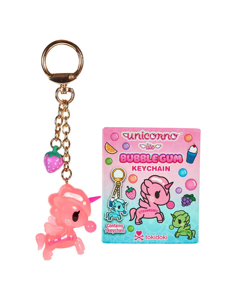 Unicorno Lite Bubble Gum Keychain Blind Box Vinyl Collectible