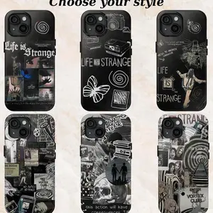 Life Is Strange “Wolf Brothers” Phone Case, Gamer Aesthetic Fan Merch, Tough Shockproof Protective Cover, Gift for Gamers, Compatible with iPhone 11-17 Pro Max/Plus and Samsung Galaxy S23-25