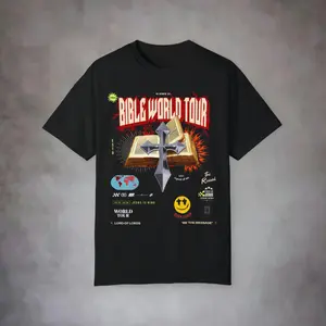 Bible World Tour Garment-Dyed T-shirt