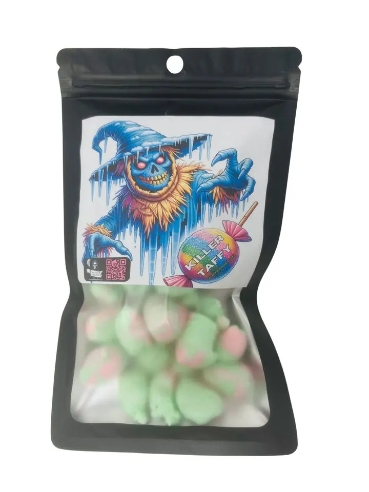 Killer Kandies Freeze Dried Watermelon KILLER TAFFY, 2 oz (Free Shipping!)
