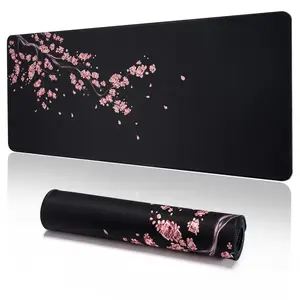 1PC Large Extended Gaming Mouse Pad with Stitched Edges Non-Slip Rubber Base for Desk - Extra Wide Computer Mouse Mat