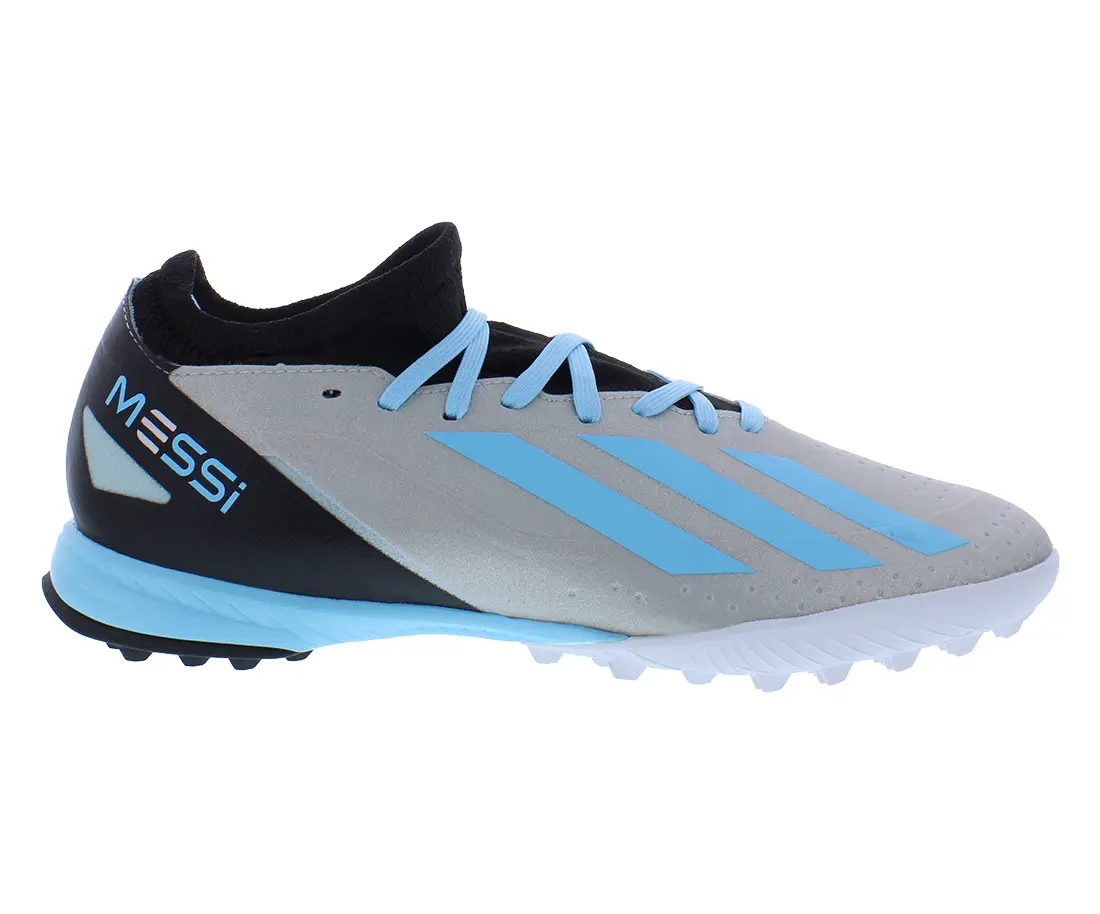 Adidas Unisex X Crazyfast Messi.3 TF Turf Shoes, Messi Edition Soccer Cleats with a TF Sole for Turf Play