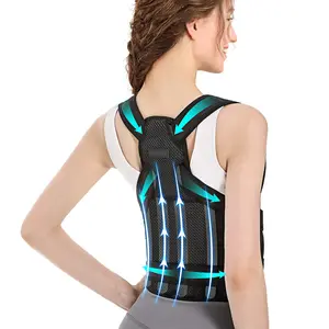 Men's Women's Adjustable Posture Corrector | Double Belt Design for Lumbar Support & Pain Reduction