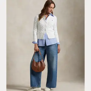 Polo Ralph Lauren - Cable-Knit Cotton Crewneck Cardigan