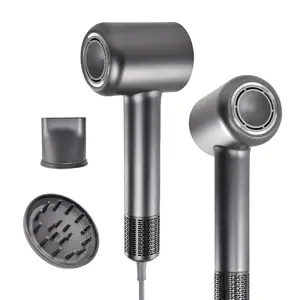 ORYEGR High-Speed Ionic Hair Dryer: 110,000 RPM Brushless Motor for Fast Drying & Smooth Shine, Lightweight Low Noise Professional Blow Dryer with Diffuser for All Hair Types