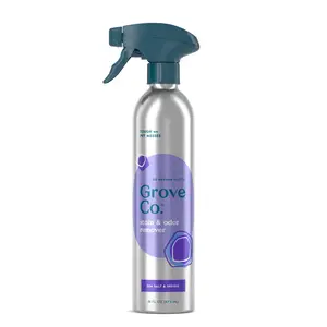 Grove Co. Carpet & Upholstery Stain Remover Sea Salt & Indigo Scent Tough on Pet Messes No Scrubbing or Rinsing Needed