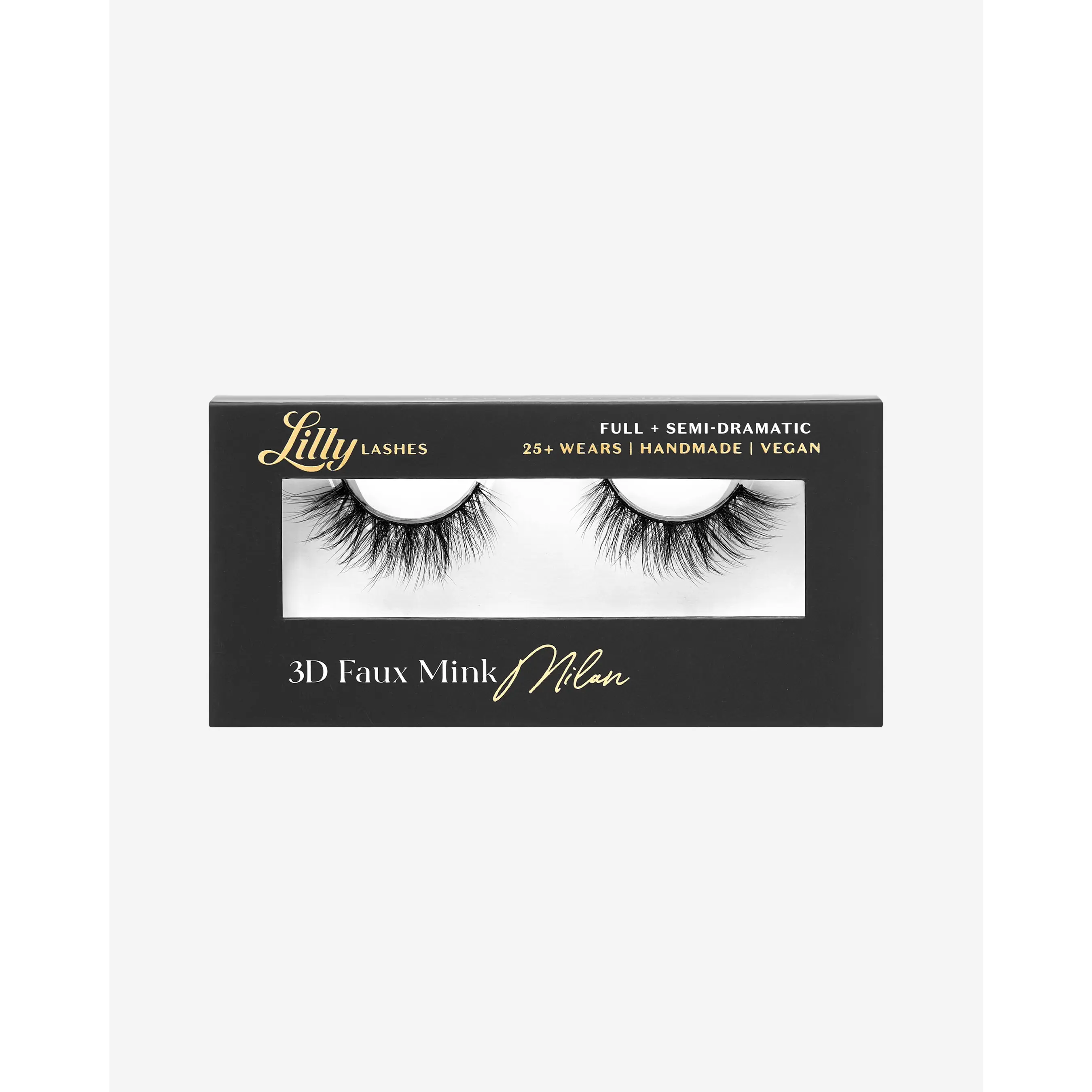 Milan Lash in 3D Faux Mink Semi-Bold Volume + Long Length Eyelashes Makeup Milan Lash in 3D Faux Mink Semi-Bold Volume + Long Length Eyelashes Makeup
