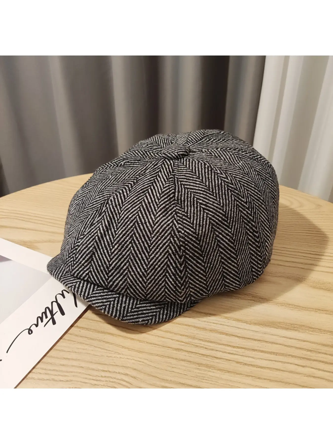 Razor Party hat Peaky Blinders octagonal hat retro British newsboy hat male beret male and female painter hat Dandy Hats Casual Hat Handcrafted Cap