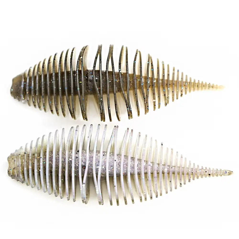 Bellows Gill Worm for Bass Fishing - High Performance