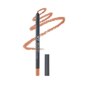 No7 Pro Artist Lip Liner - Precision Edit Lip Liner Pencil with a Creamy, Matte Finish - Helps Prevent Lipstick Bleeding and Enhances Lip Shape - Modern Nude Chic (0.04 oz)